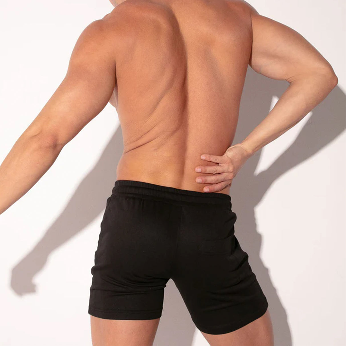 Code 22 Sweat It Short Black