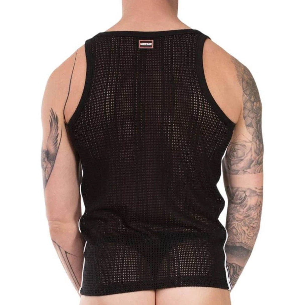 Barcode Berlin Tank Top Lilan Black White