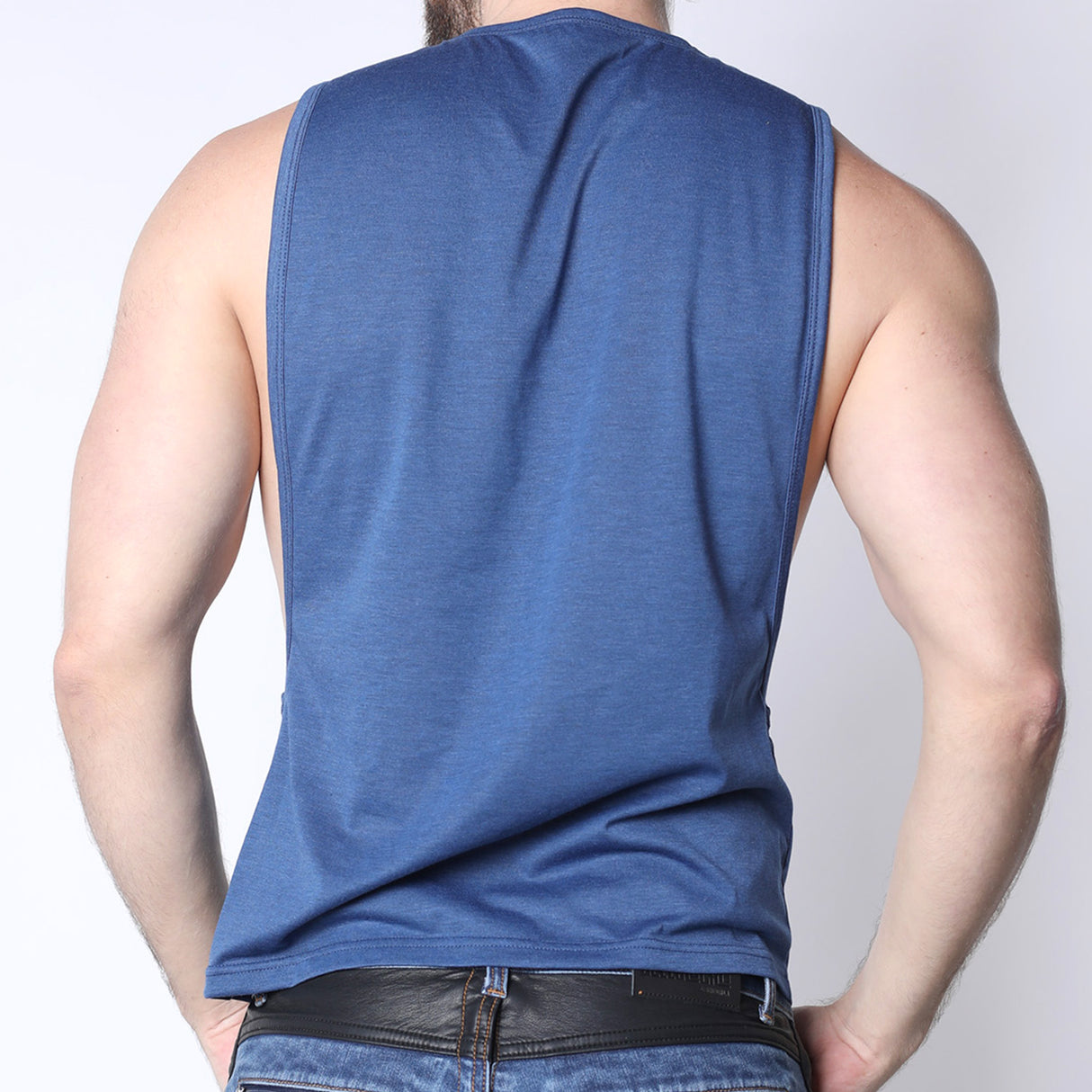 Cellblock 13 Field Goal Football Muscle Tank Blue