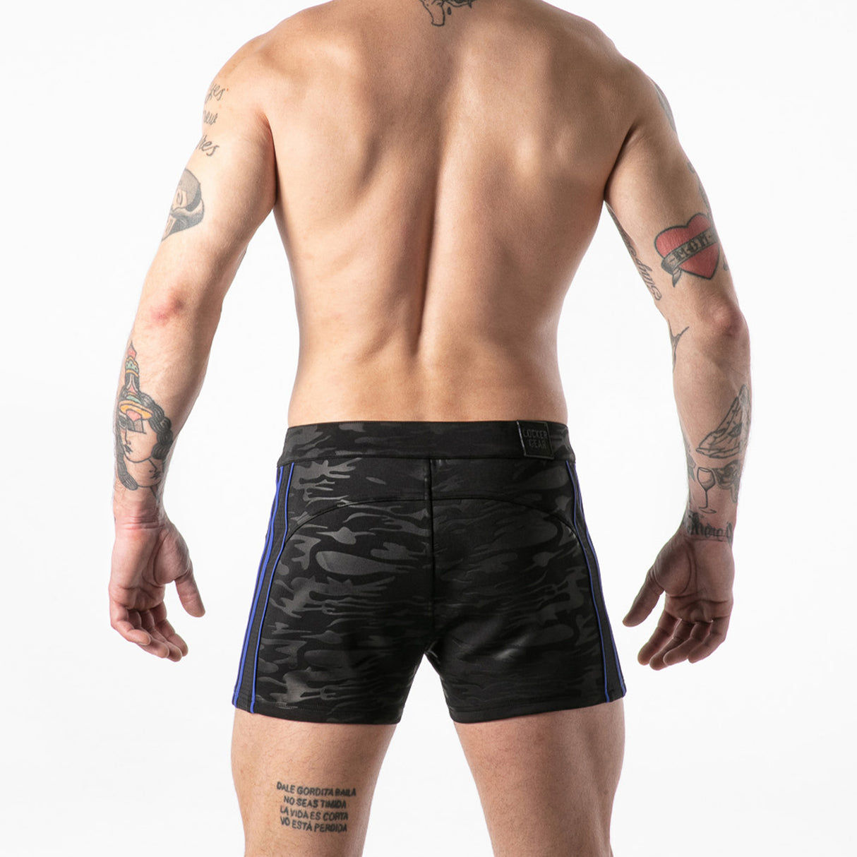 Locker Gear Full Access Military Short Blue