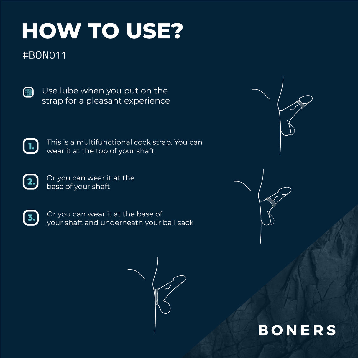 Boners Cock Strap S/M