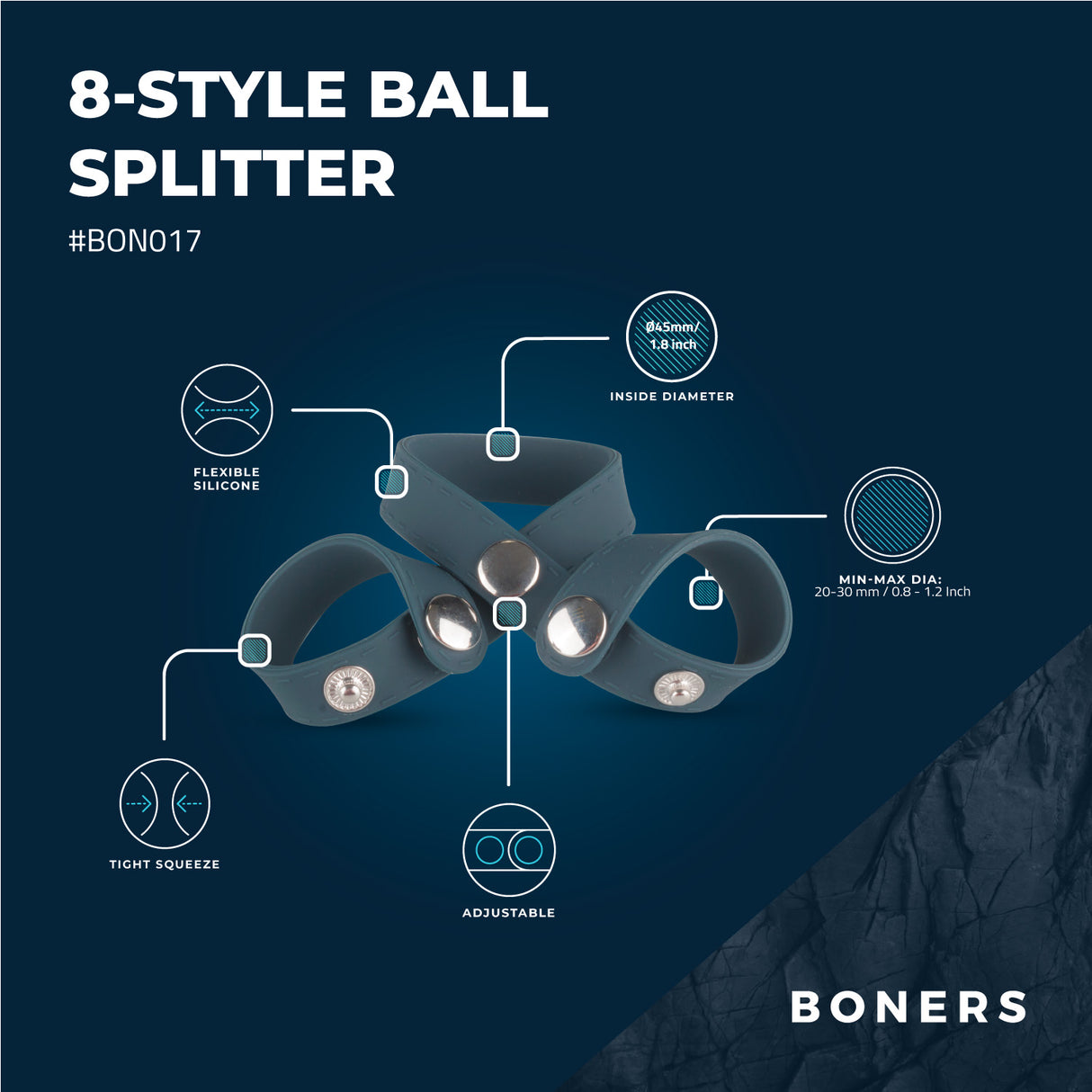 Boners 8-Style Ball Splitter