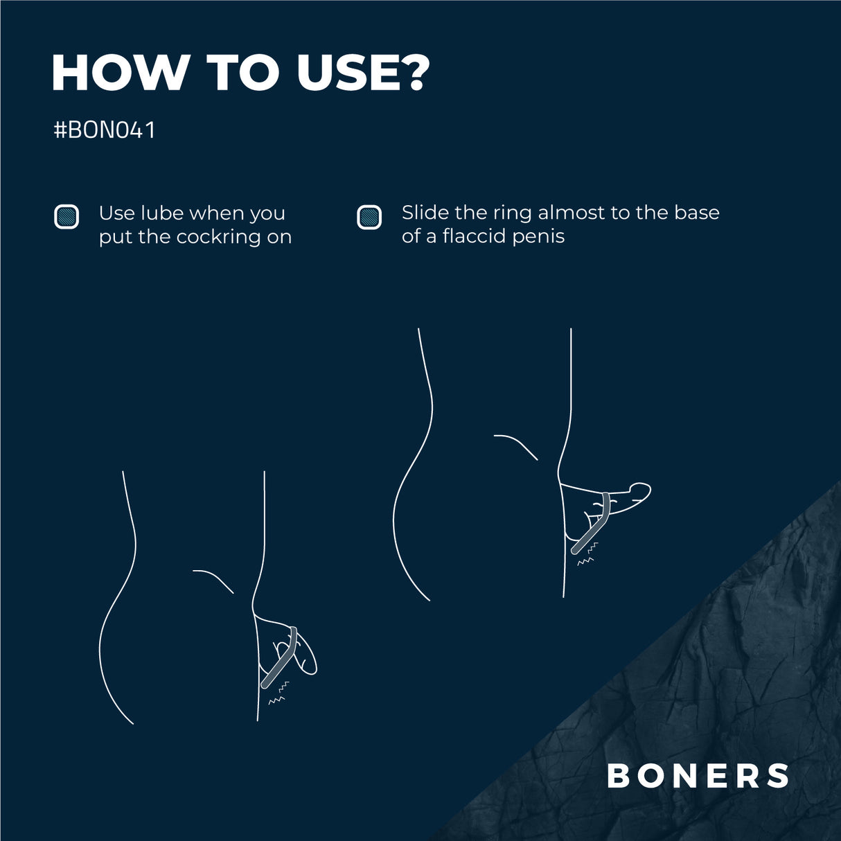 Boners Cock Ring & Ball Stimulator