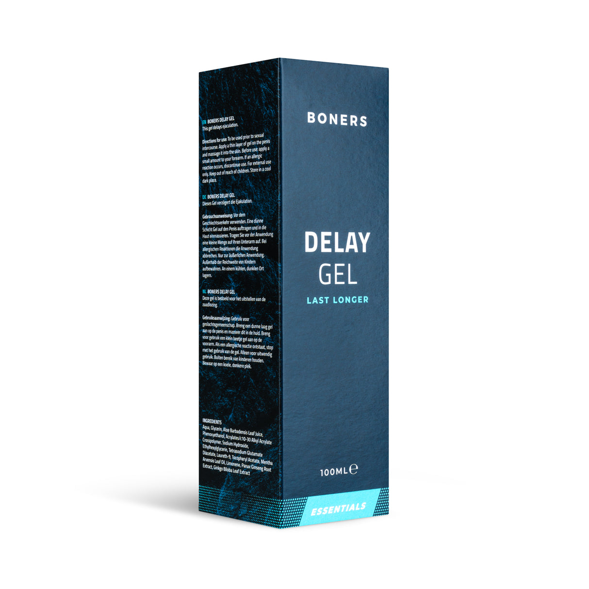 Boners Delay Gel 100ml