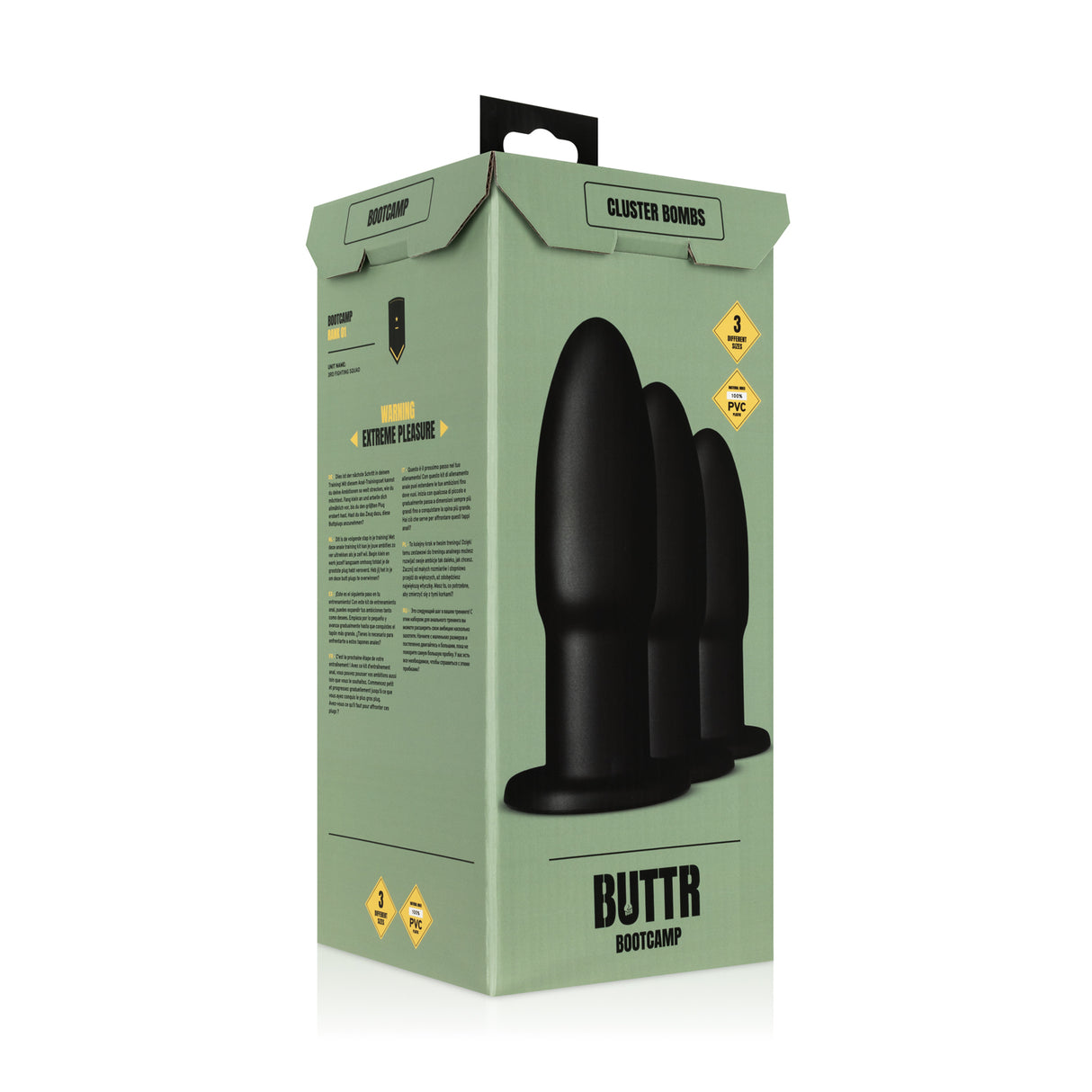 BUTTR Cluster Bombs Anal Training Set