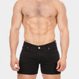 Barcode Berlin 5 Pocket Denim Short Jack Black