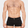 Barcode Berlin 5 Pocket Denim Short Tyler Black