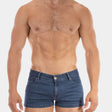 Barcode Berlin 5 Pocket Denim Short Tyler Light Blue