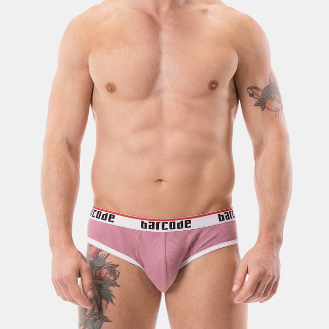 Barcode Berlin Backless Brief Maxime Brownish Purple