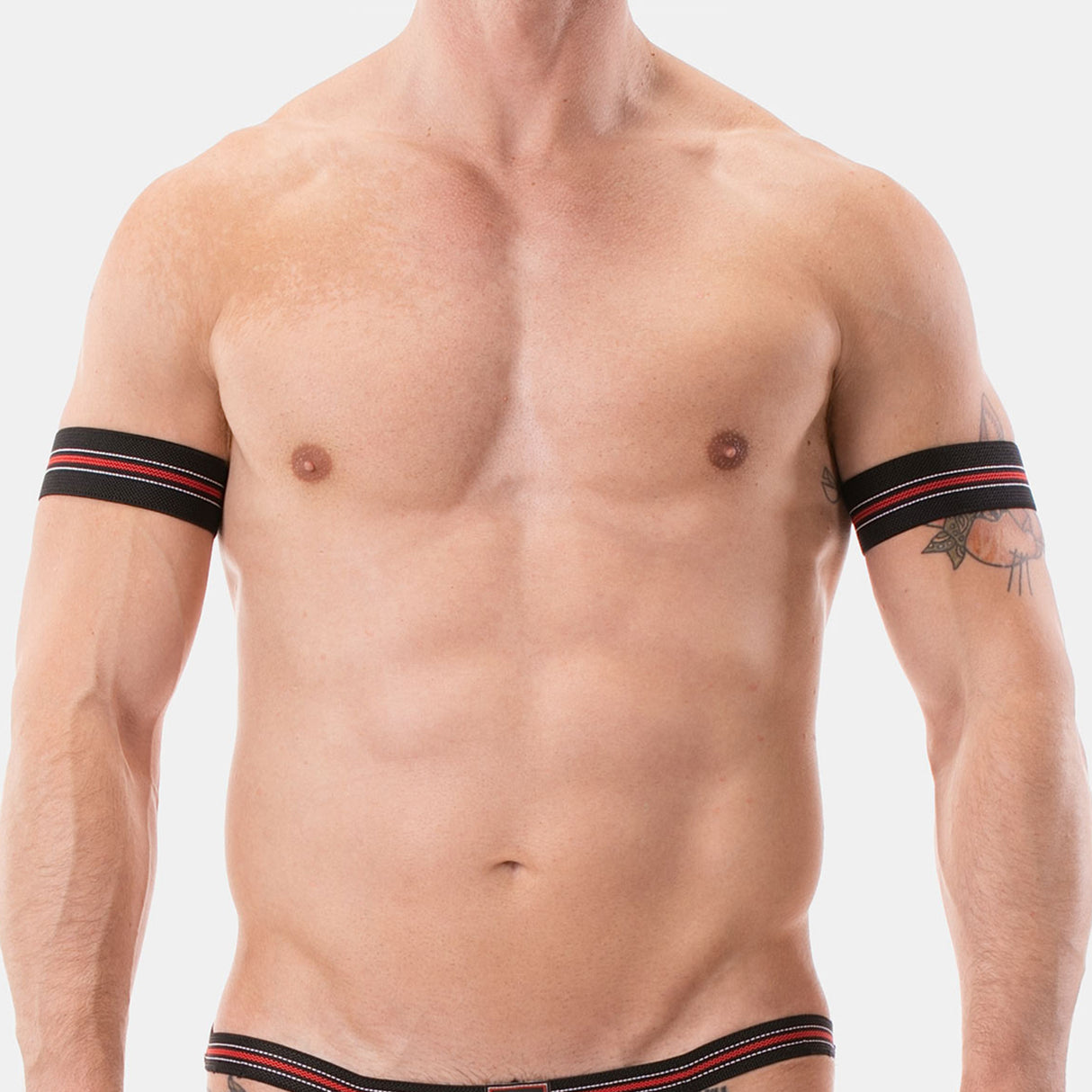 Barcode Berlin Bicep Band Darko Black White Red