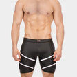 Barcode Berlin Biker Short Nuru Black White