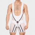 Barcode Berlin Chaps Singlet Krish White Black
