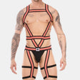 Barcode Berlin Harness Duo Javed Apricot Black