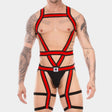 Barcode Berlin Harness Duo Javed Red Black