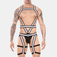 Barcode Berlin Harness Duo Javed White Black
