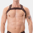 Barcode Berlin Harness Hapero Black White Red