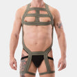 Barcode Berlin Harness Jaro Army White Black