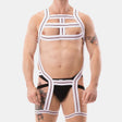 Barcode Berlin Harness Jaro White Red Black