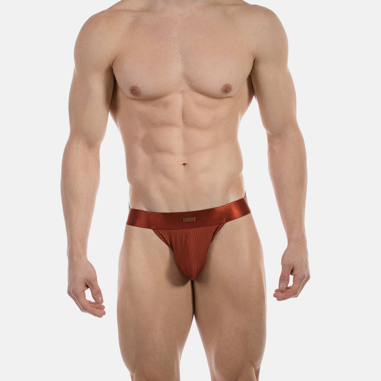 Barcode Berlin Jockstrap Barnabie Rust