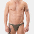 Barcode Berlin Jockstrap Vanko Army White Black