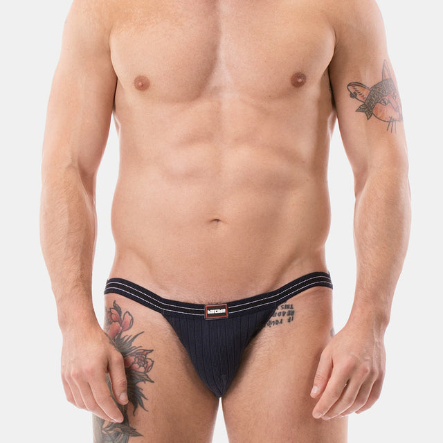 Barcode Berlin Jockstrap Vanko Navy White Black