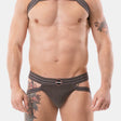 Barcode Berlin Jockstrap Zoran Grey White Black