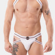 Barcode Berlin Jockstrap Zoran White Red Black
