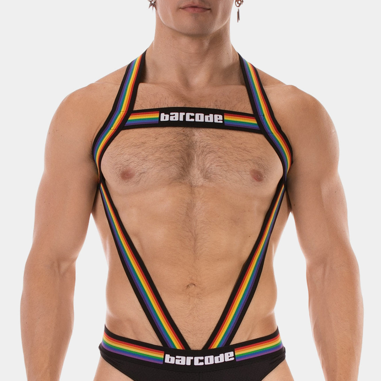 Barcode Berlin Pride Harness Ikem Black