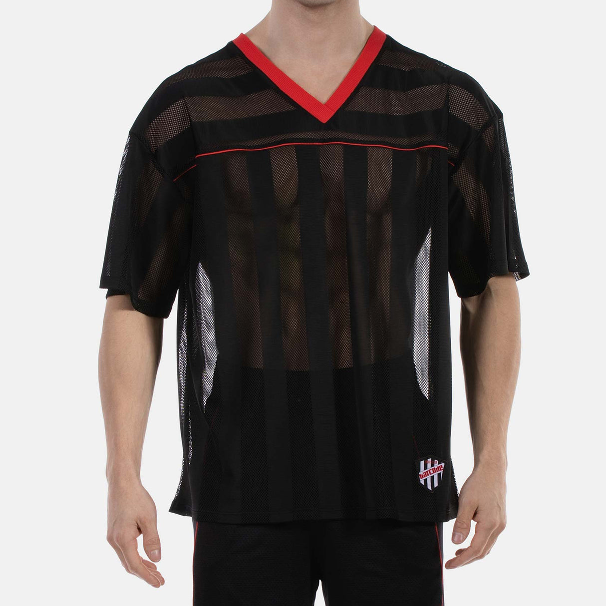 Barcode Berlin T-Shirt Aksel Black Red