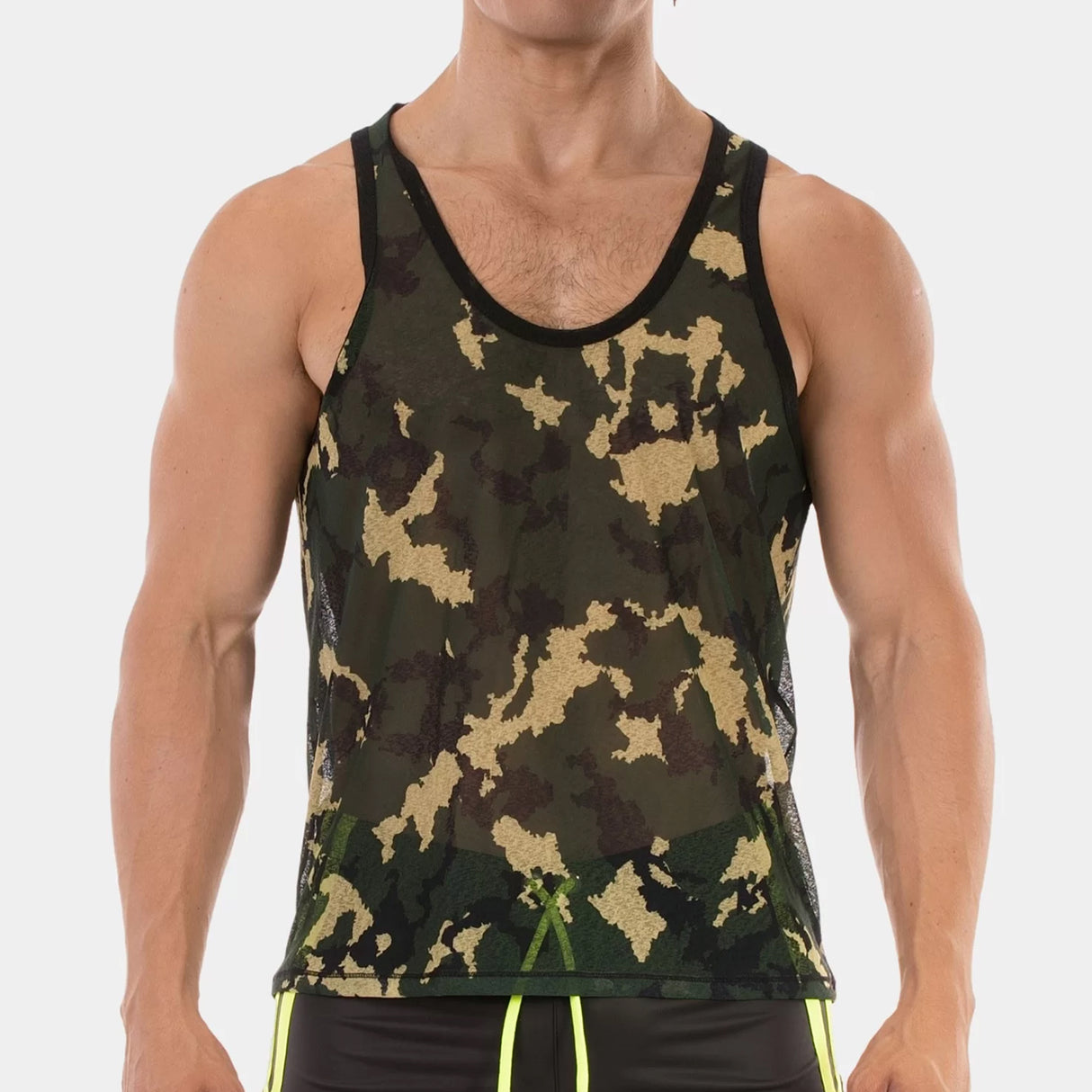 Barcode Berlin Tank Top Camo 25