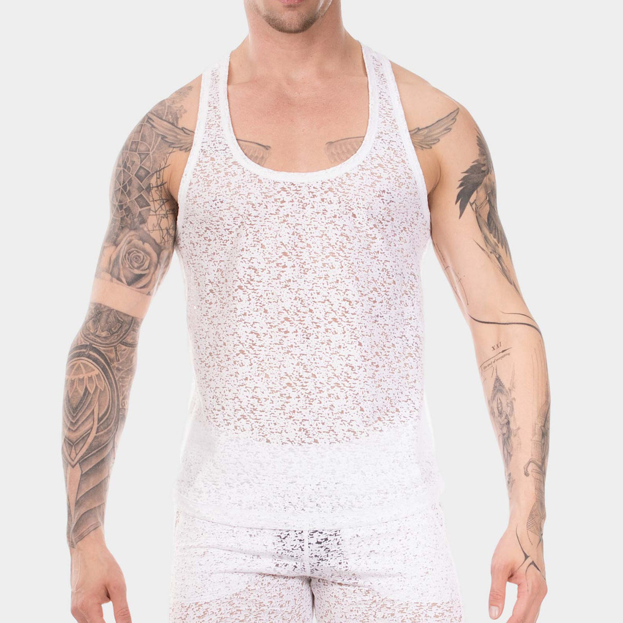 Barcode Berlin Tank Top Joshua White