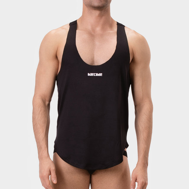 Barcode Berlin Tank Top Siler Black
