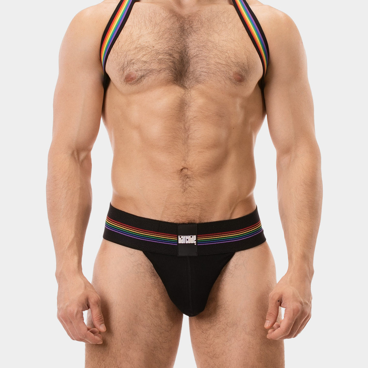 Barcode Berlin Thong Proud Boy Black