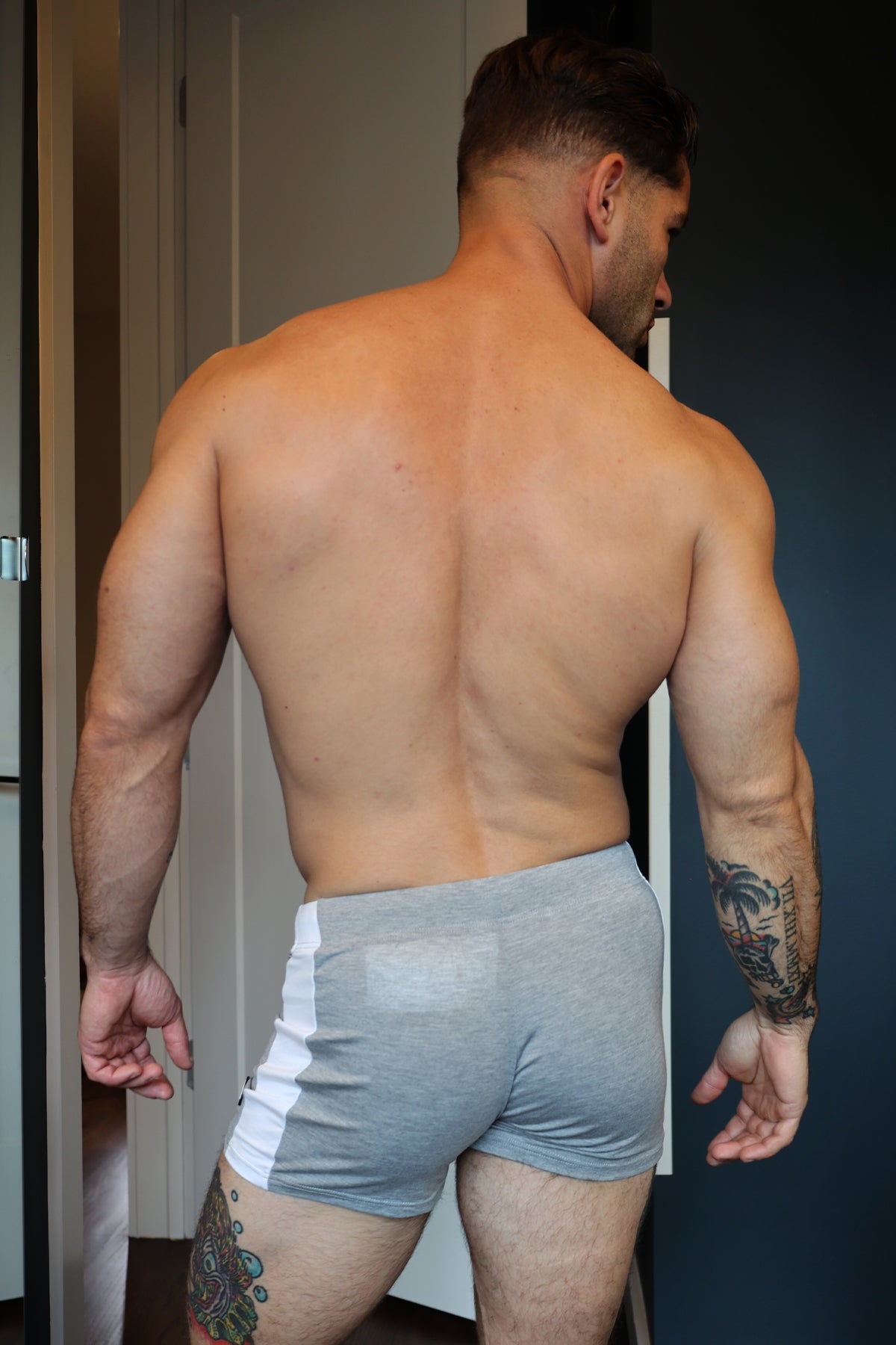 Breedwell Bare Essentials Shorts Heather Grey