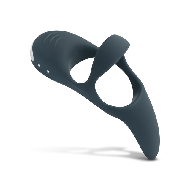 Boners Triple Cock Ring Blue