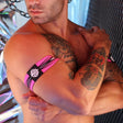 Breedwell Circuit Breaker Armband Neon Pink