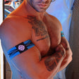 Breedwell Circuit Breaker Armbands Aqua Blue