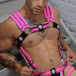 Breedwell Circuit Breaker Body Harness Neon Pink