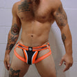 Breedwell Circuit Breaker Jock Neon Orange