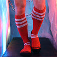 Breedwell Retro Remix Socks Red