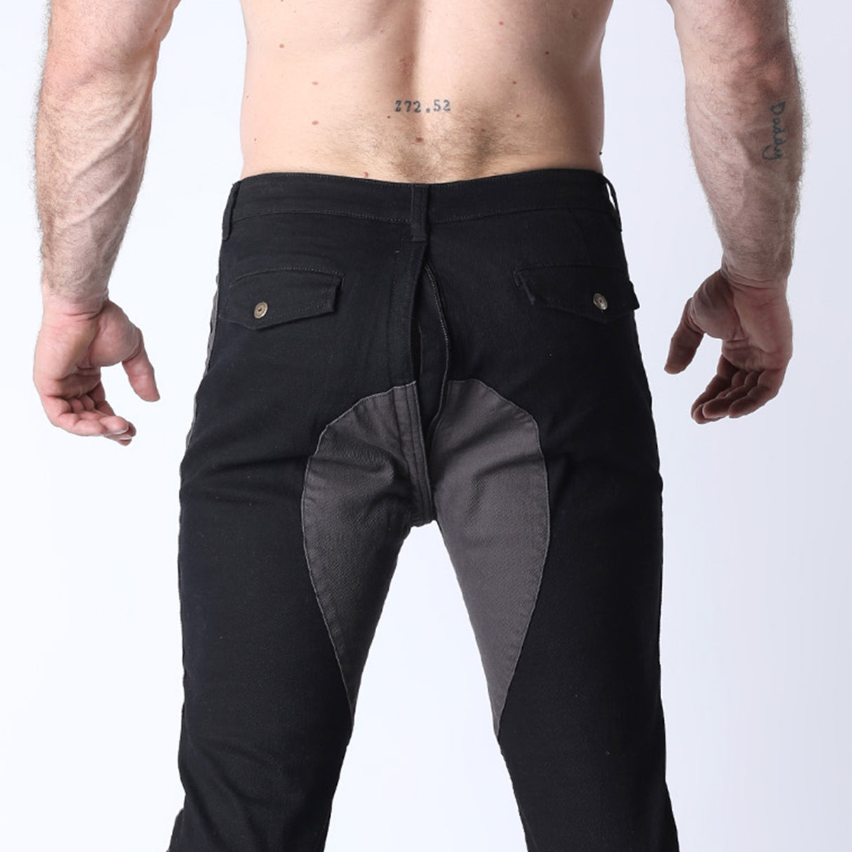 Cellblock 13 Brigade Twill Saddle Zipper Pants Black