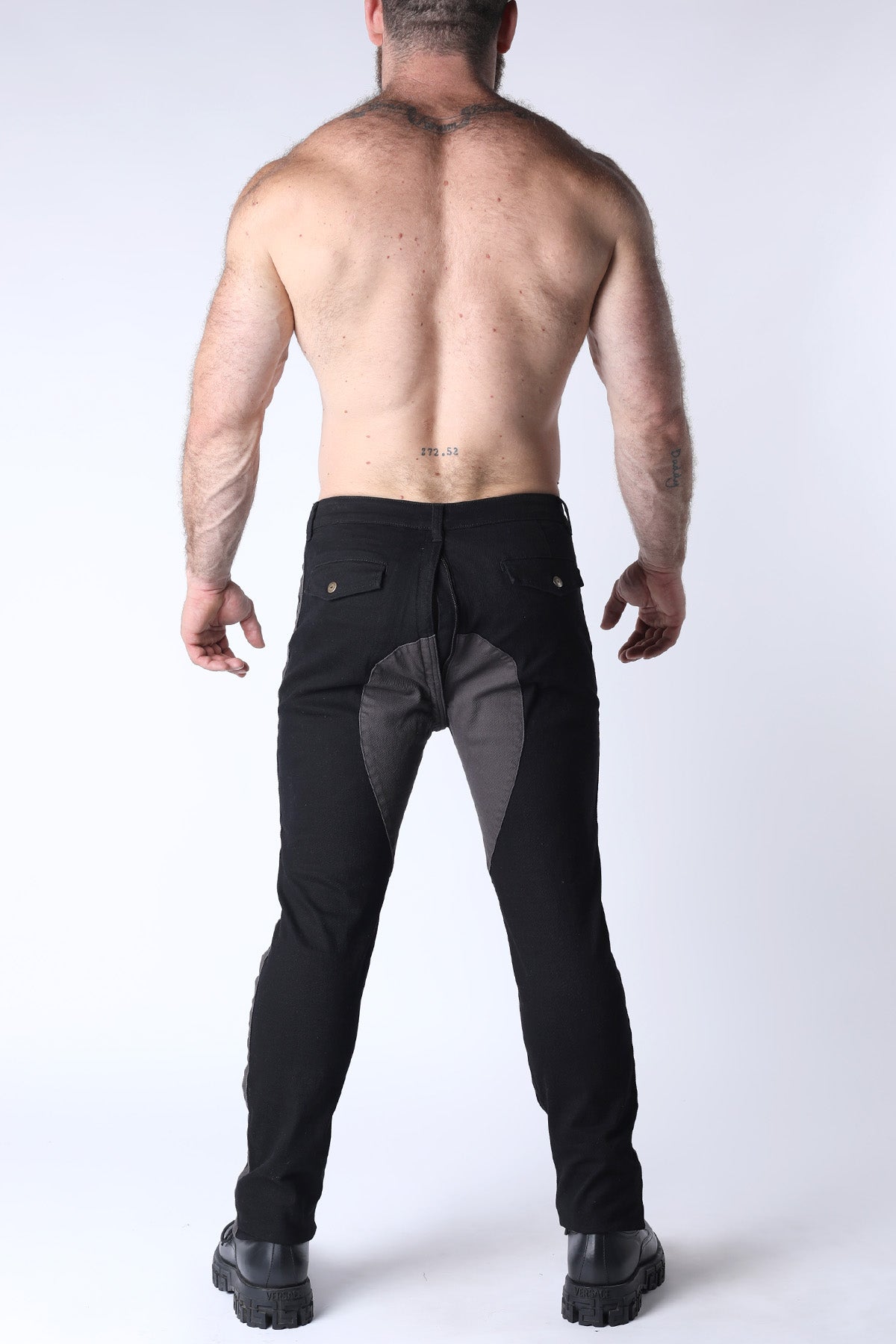 Cellblock 13 Brigade Twill Saddle Zipper Pants Black