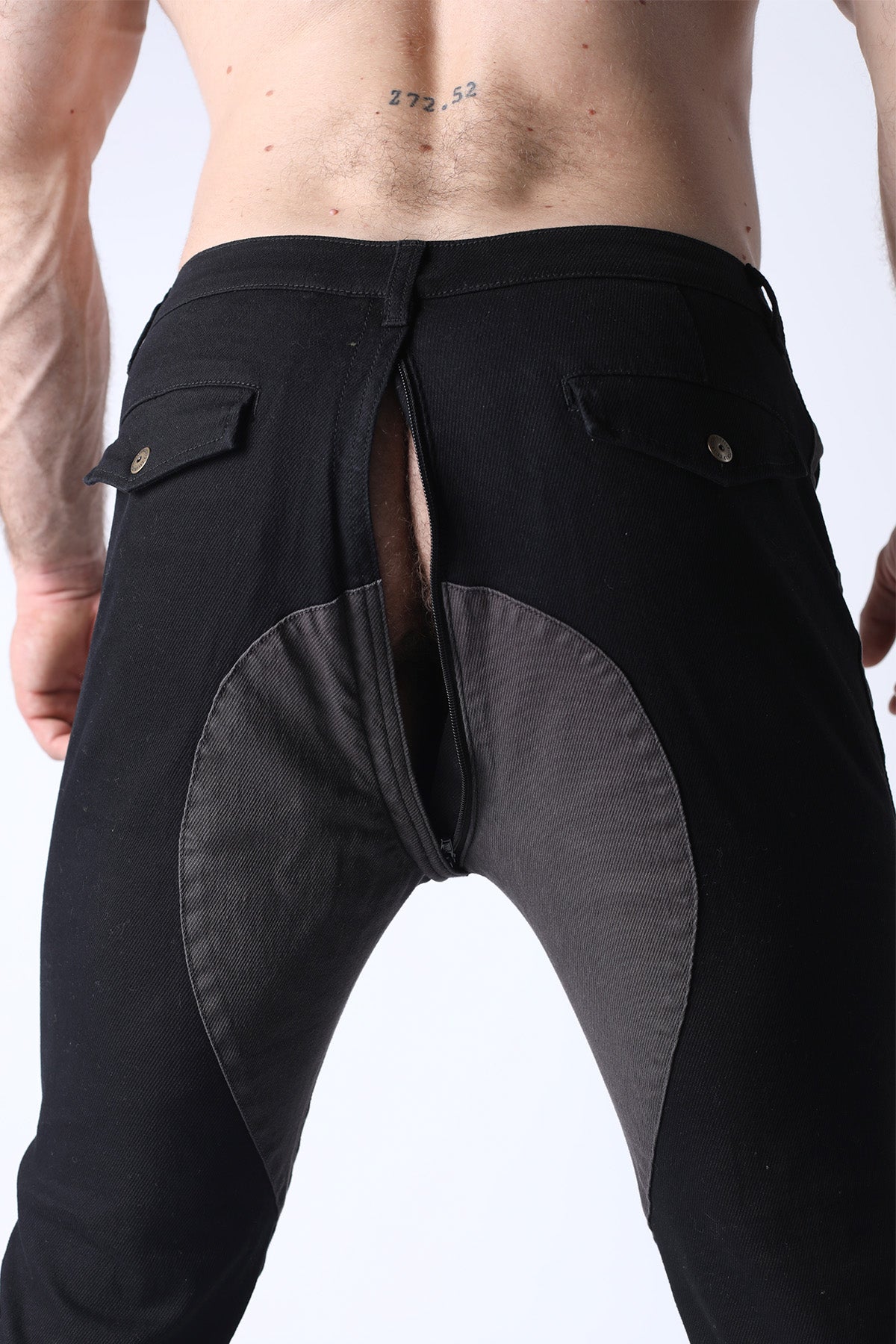 Cellblock 13 Brigade Twill Saddle Zipper Pants Black