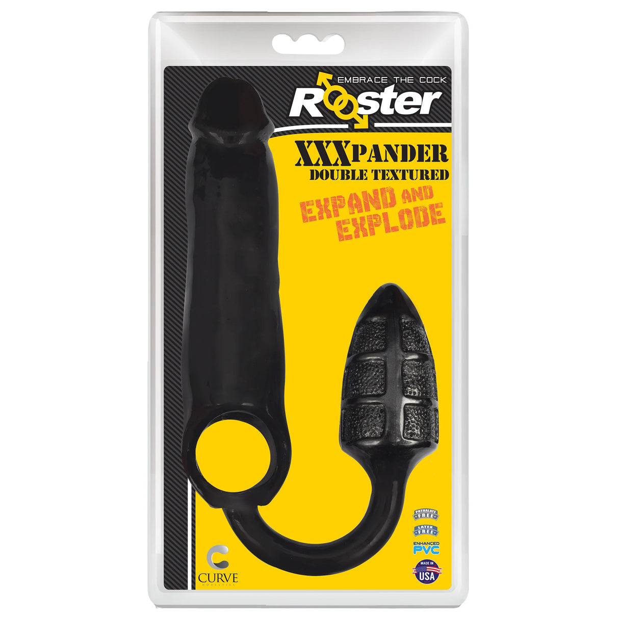 Rooster XXXPander Double Textured Cocksheath