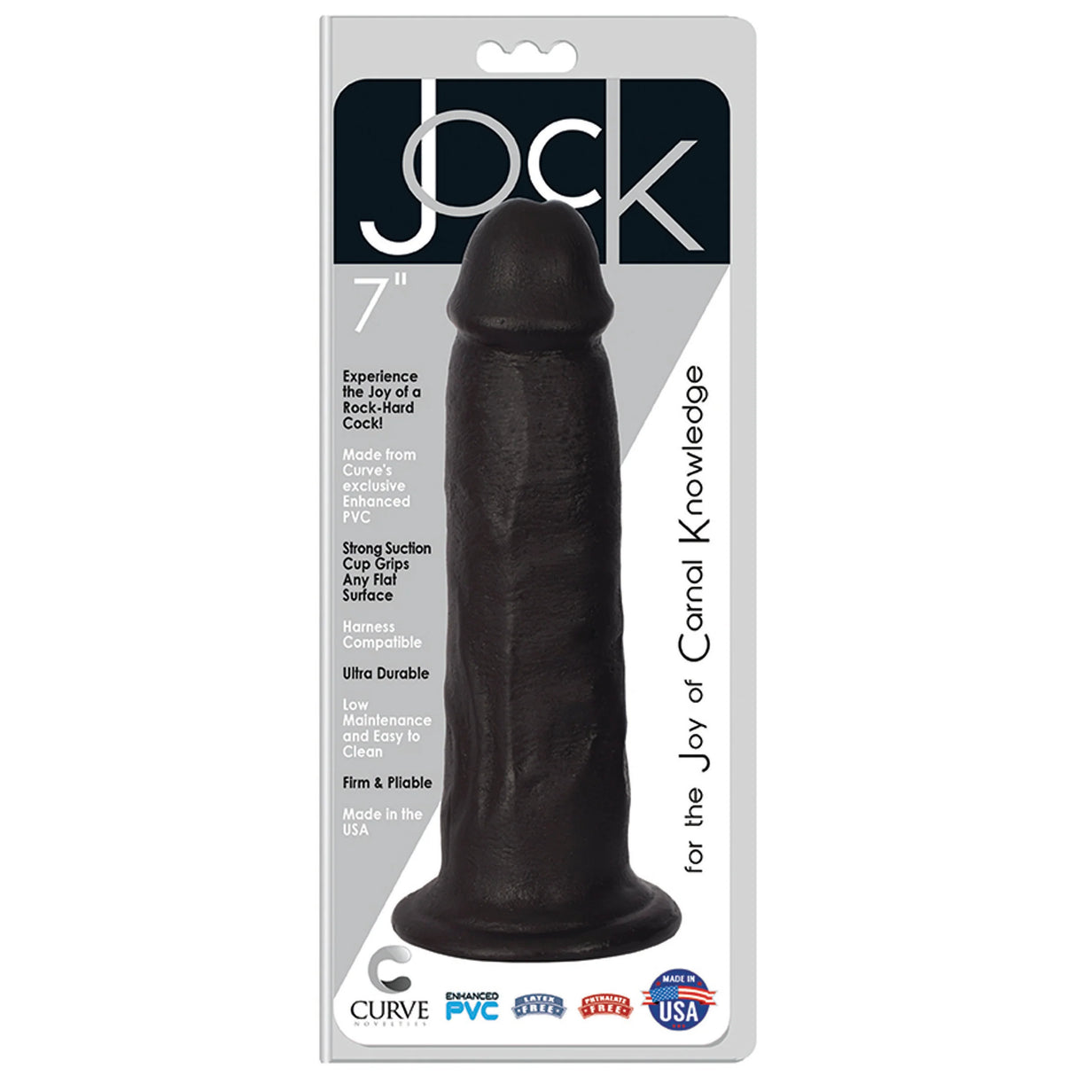 Jock Dildo 7 Inch Midnight
