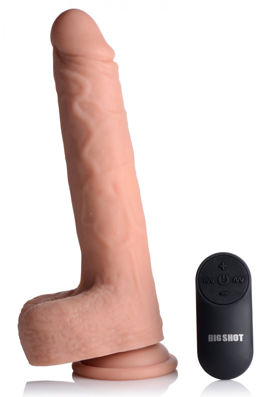 Big Shot Thrusting Dildo 9 Inch