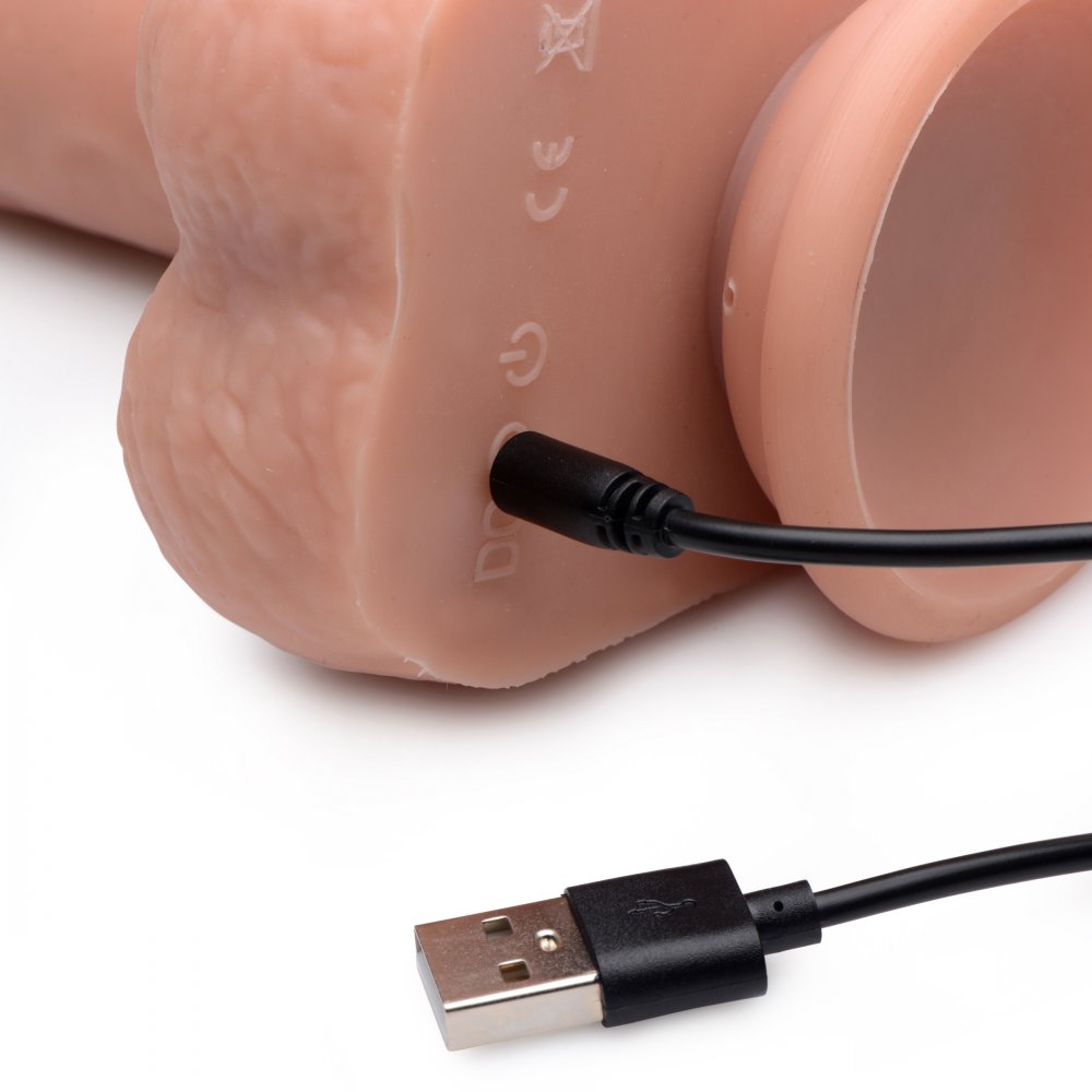 Big Shot Thrusting Dildo 9 Inch