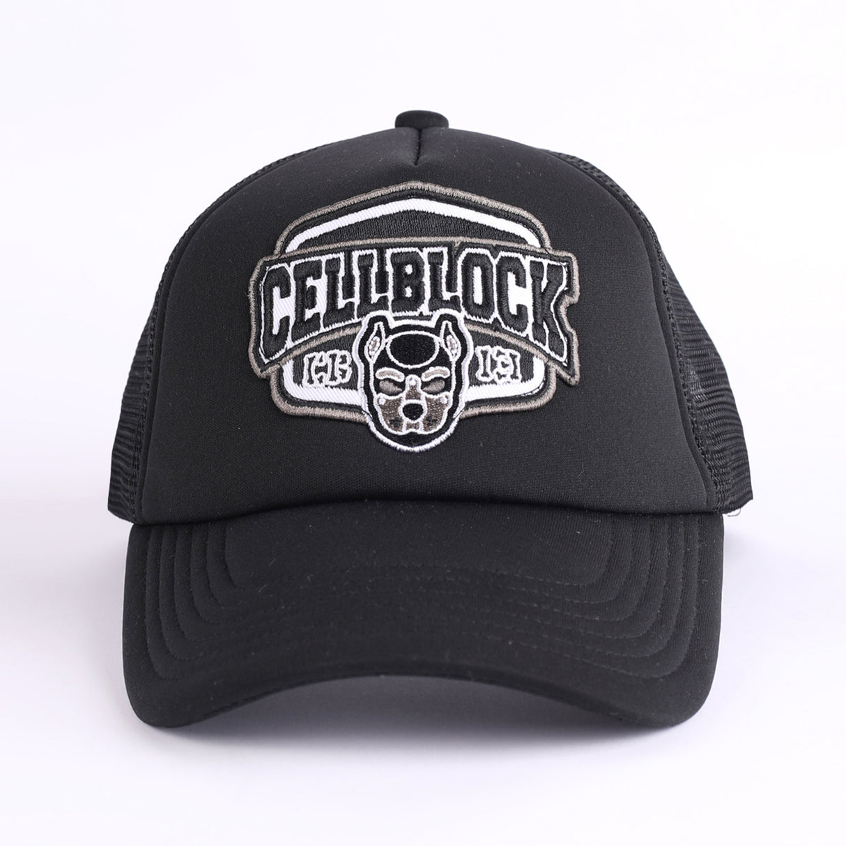 Cellblock 13 CB13 Kennel Pup Trucker Cap White