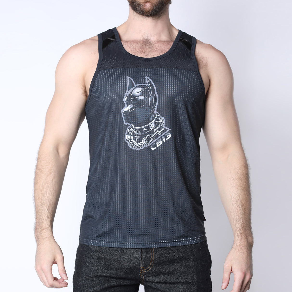 Cellblock 13 Kennel Club Dark Pup Tank Top Black