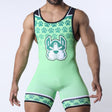 Cellblock 13 Muzzle Up Singlet Green